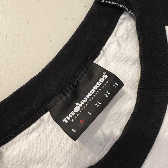 The Hundreds Graphic Embroidered Baseball Sleeve T Shirt Size Medium Unisex - Picture 7 of 12